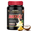ALLMAX Nutrition ISOFLEX Vadakuvalgu isolaat, ananassikook - 2 naela - 27 grammi valku Scoopi kohta - nullrasv ja suhkur - 99% laktoosivaba - gluteenivaba ja sojavaba - ligikaudu 30 serveerimist