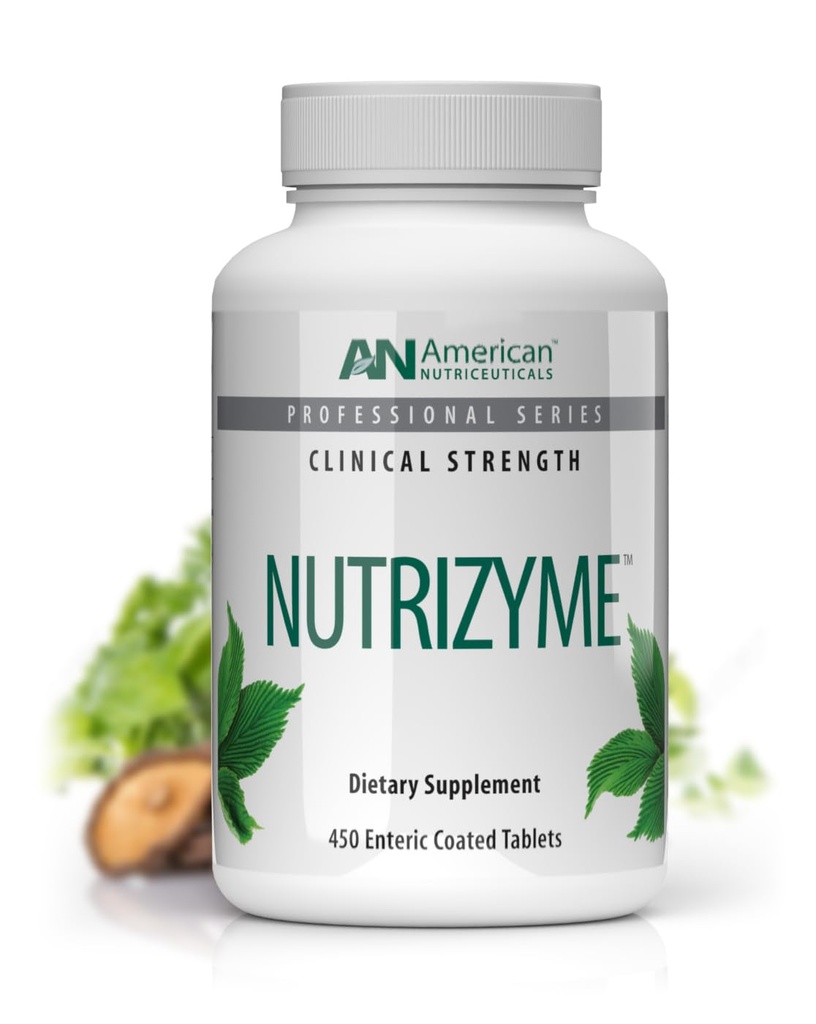 Vitality C American Nutriceuticals - Nutrizyme - Proteolüütilised ensüümid taastumise toetamiseks - toetab tervendamisprotsesse, ringlust, immuunsust - seedimist - 450 kapslit / 5 kuu pakkumine