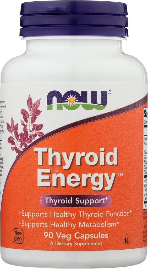 NOW FOODS Thyroid Energy, 90 CT