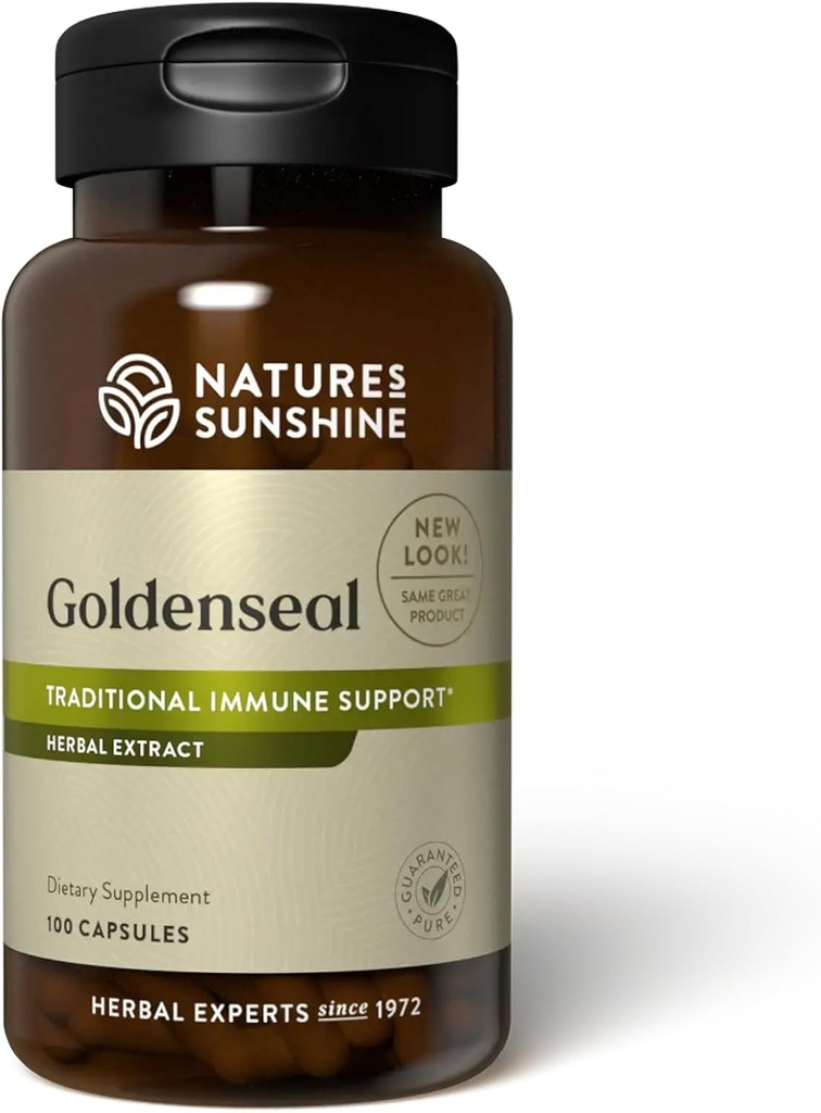 Nature's Sunshine Golden Seal, 100 Capsules