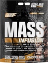 Nutrex Mass Infusioon Chocolate Advanced Mass Gainer Protein Pulber | 100% vadaku kaalulangetaja Shake | 12 naela