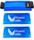 Korduvkasutatav jääpakend kineetiliste laborite poolt - Gel Ice Pack Wrap - Jääpakendid vigastuste taaskasutatavaks (suured ekstra geelpakendiga)