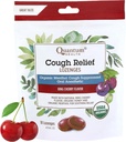 Quantum Health USDA orgaaniline köha tilgad mentooli ja mee kurgu lozenges - rahustav Bing Cherry maitsestatud supressant - kuiv suu ja valulik kurgu leevendamine täiskasvanutele ja lastele - 18 Count