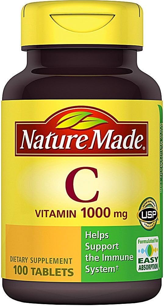Nature Made Vitamiin C 1000 mg tabletid 100 Ct