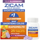 Zicam Cold Remedy Tsink RapidMelts, Elderberry Citrus Maitse, Homöopaatiline, Külma Lühendamise Meditsiin, Lühendab Külma Kestust, 25 Krahv