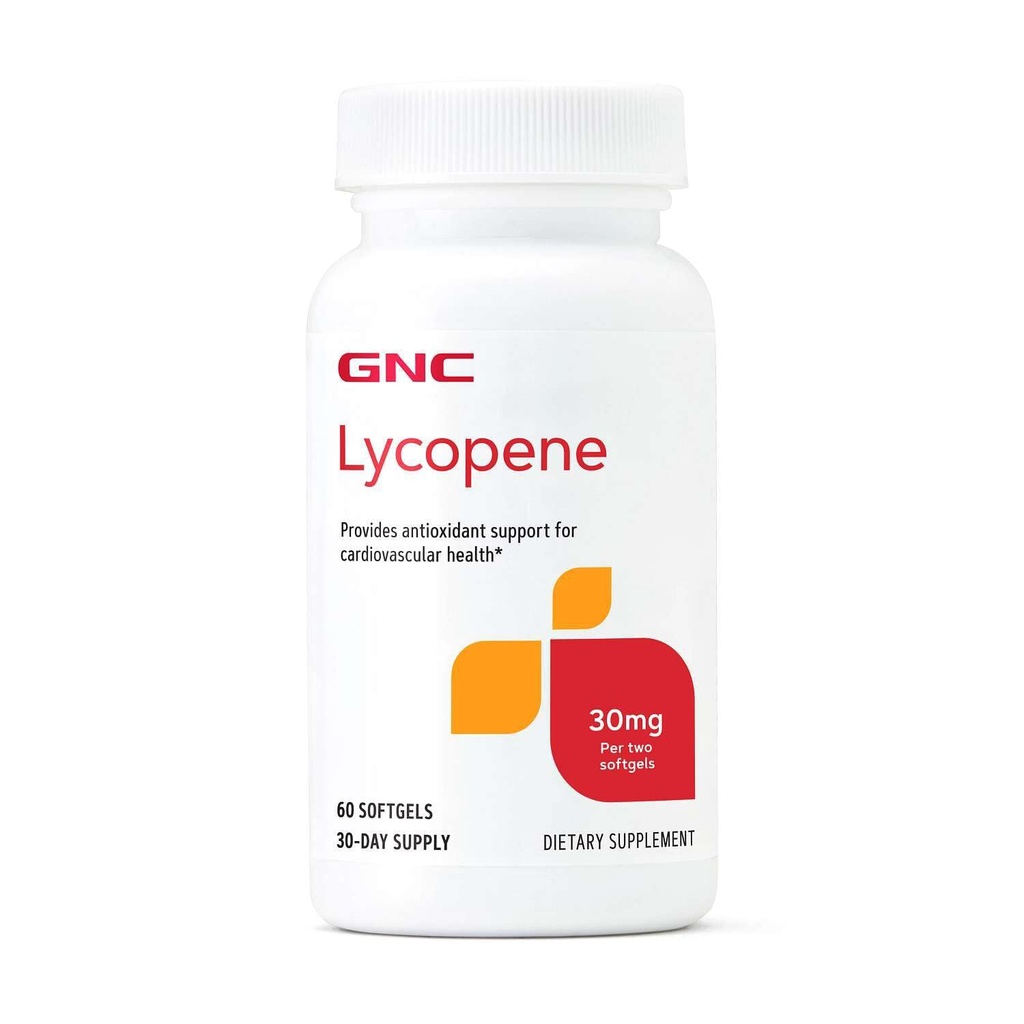 GNC lükopeen 30mg, toetab südame-veresoonkonna tervist, 60 Softgels