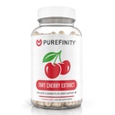 PUREFINITY Tart Cherry kapslid - kusihappe loputamine ja puhastamine, et toetada liigeste ja lihaste mugavust toorekstraktiga, mitte-GMO, gluteenivaba, vegan - 30 loend (1 kuu pakkumine)