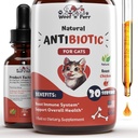Looduslik kassiantibiootikum - Antibiootikumid kassidele - Lemmiklooma antibiootikumid - Kasside allergia leevendamine - Kasside antibiootikum - Kasside antibiootikum - Kasside UTI antibiootikumid - 1 fl oz: röstitud kana maitse
