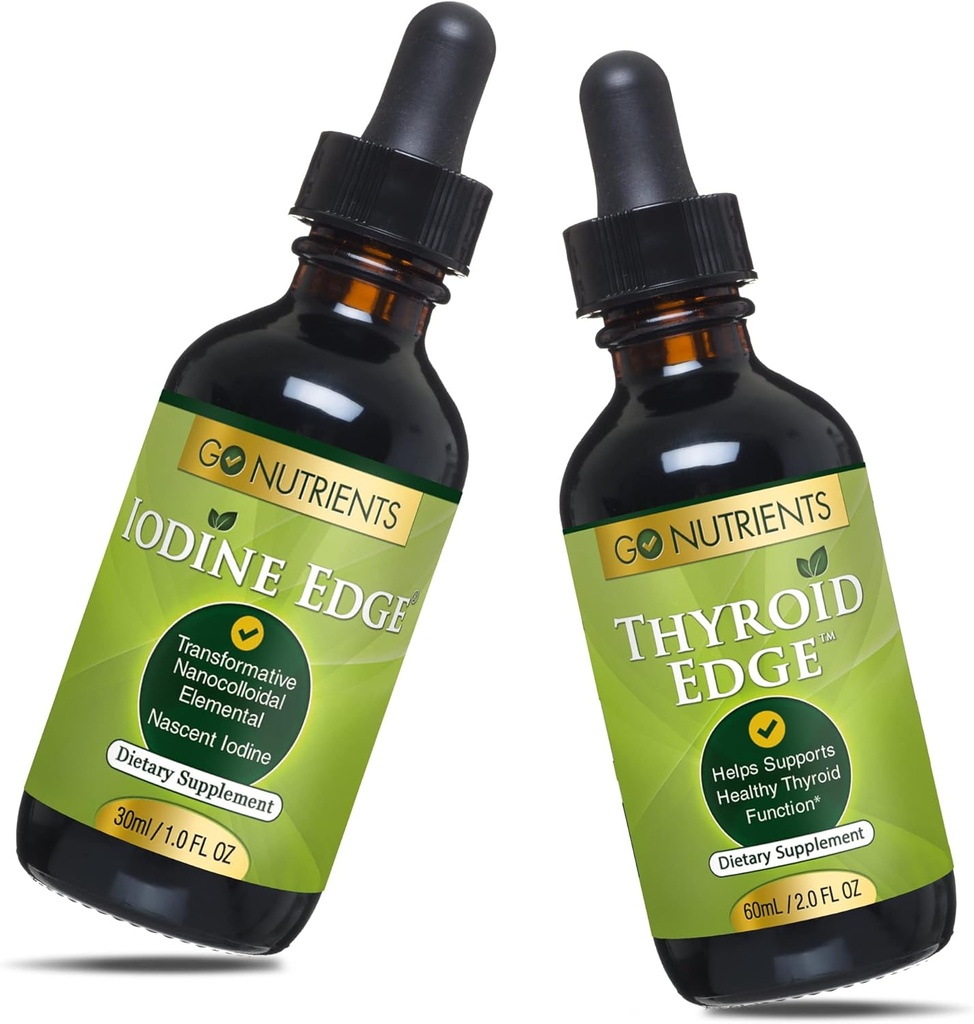 Go Toitained Nascent jood ja kilpnäärme tugi Dieet Toidulisandid Kõrge potentsi Vedelik tilgad Non-GMO GlutenFree joodi serv, et suurendada ainevahetust Parandada naha ja juuste väljalangemine ja suurendada joodi taset