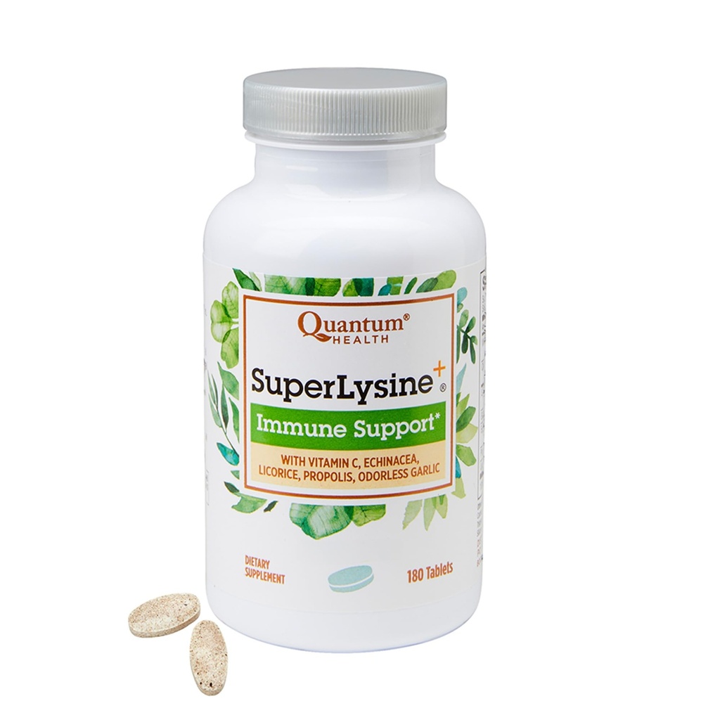 Quantum Amino Acid Super Lysine Plus tablett - 180 tabletti pakendi kohta - 3 juhul.