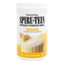 NaturesPlus SPIRU-TEIN Shake - Banana maitse - 2,4 naela, Spirulina valgu pulber - taimse toidu asendamine, vitamiinid ja mineraalid energia - taimetoitlane, gluteenivaba - 32 serveerimist