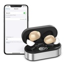 Eakate taaslaetavad kuuldeaparaadid - 16 kanalit Bluetoothi kuuldeaparaadid - nähtamatu digitaalse kuulmisvõimendi seadmed kõrva jaoks müra vähendamisega, lubatud kõned iOS Android Music