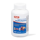 Rugby Laste näritavad multivitamiini tabletid - Toidulisand - Sorteeritud puuviljamaitsed - Loomade kujud - 250 loend (1 pakend)