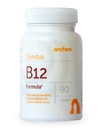 Arches Tinnitus B12 valem - metüülfolaat 400 mcg, metüülkobalamiin 1000 mcg, 90 lozenges, 3 kuu pakkumine