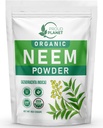 Orgaaniline Neem Leaf pulber nahale, juustele ja verele 8oz (226g) | Azadirachta Indica | USDA sertifitseeritud uhke planeedi poolt