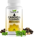 Candida Cleanse (60 kapslit) Advanced Intestinal Overgrowth Detox - Sisaldab Oregano Leaf, Wormwood, Black Walnut - Soodustab Seedetrakti Tervist Ja Regulaarsust Naistele Ja Meestele