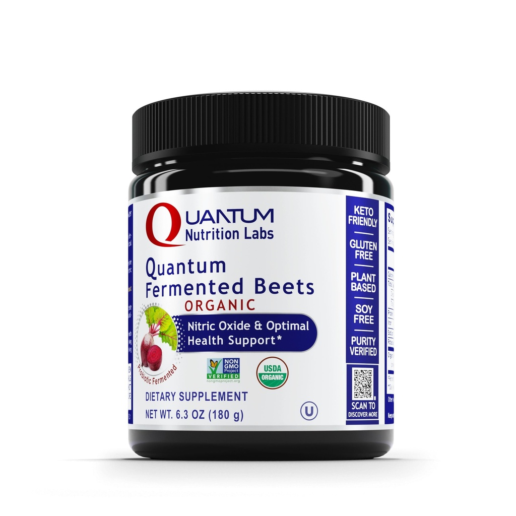 QNL Qultured Fermented Beets - Organic Beet Root Powder - Heart Health Supplement - pakub immuunsuse toetust - Vegan Beet Supplement - Natural Source nitraadid - 6,3 oz
