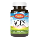 Carlson - ACES, vitamiinid A, C, E + Selenium, Cellular Health & Immune Support, Antioksüdant, 90 Softgels