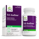 Terry loomulikult trijood - toetada kilpnäärme tervist - Aids hormooni tasakaalu molekulaarse joodiga Kelp - omadused kaaliumjodiid ja naatriumjodiid - aju ja energia tugi - 12, 5 mg, 180 kapslit