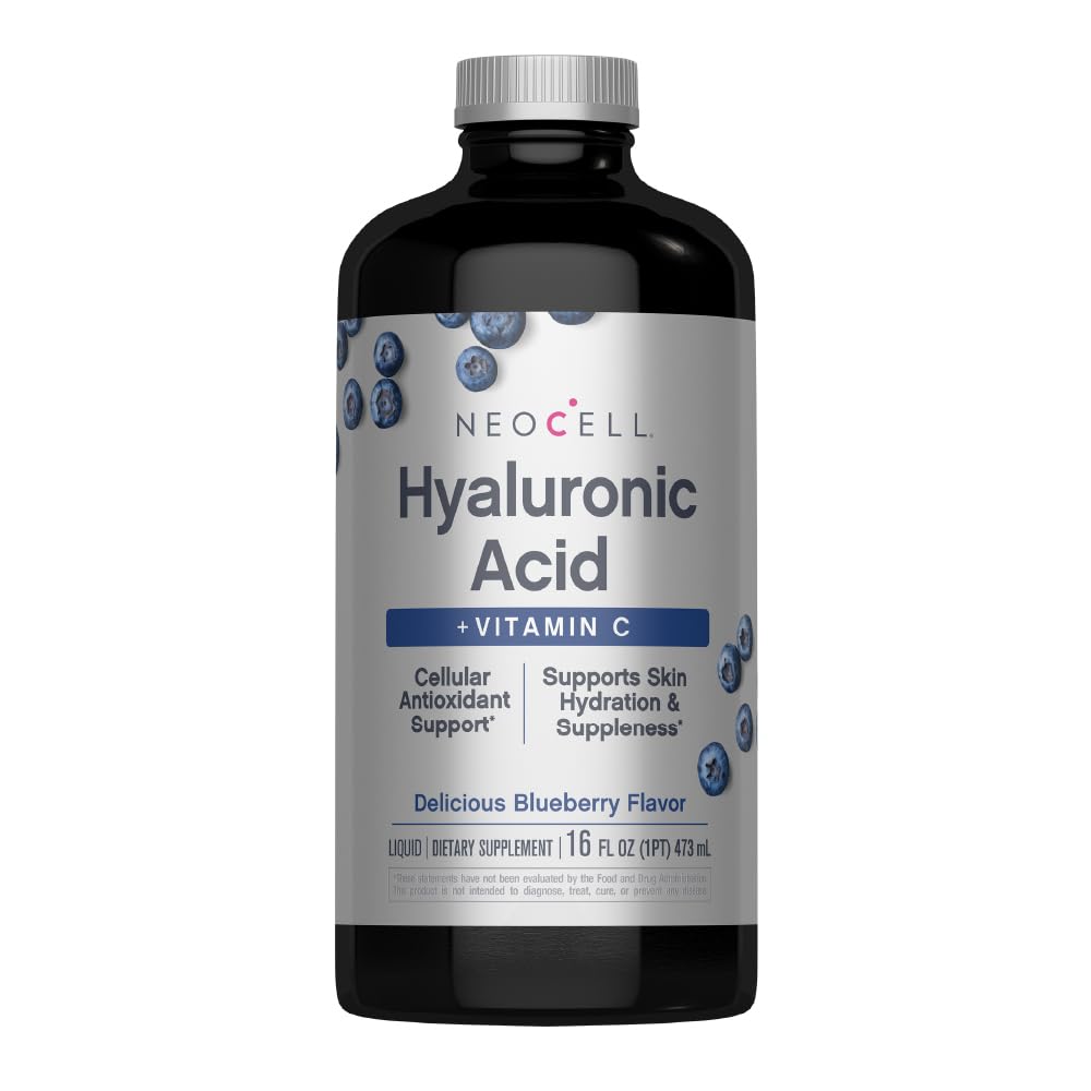 NeoCell Hüaluroonhape Vedel C-vitamiiniga, Berry, 16 Fl Oz (1. pakend võib erineda)