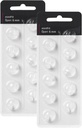 Kuulmisabi Domes for Oticon Replacements, Oticon Minifit Open Vent Bass Domes (6 mm/2 Packs), Universal Domes for Oticon Hearing Aid Supplies.