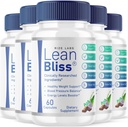 (5 Pack) Lean Bliss kaalulangus pillid, Lean Bliss rasva põletamine valem, LeanBliss Täpsem Metabolism Kapslid loodusliku kehakaalu juhtimise ja vere toetust, LeanBliss Dietary Supplement (300 kapslit)