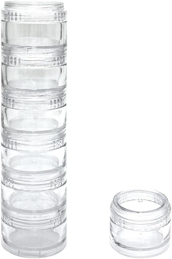 HaiSea Weekly Travel Pill Planner-Monthly Pill Korraldaja, Daily Month Pill Box-Separate AM/PM Koostistes Värvid erinevad