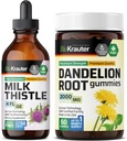 BIO KRAUTER Piimaohaka tinktuur 4 Fl. Oz. & Dandelion 60 Gummies