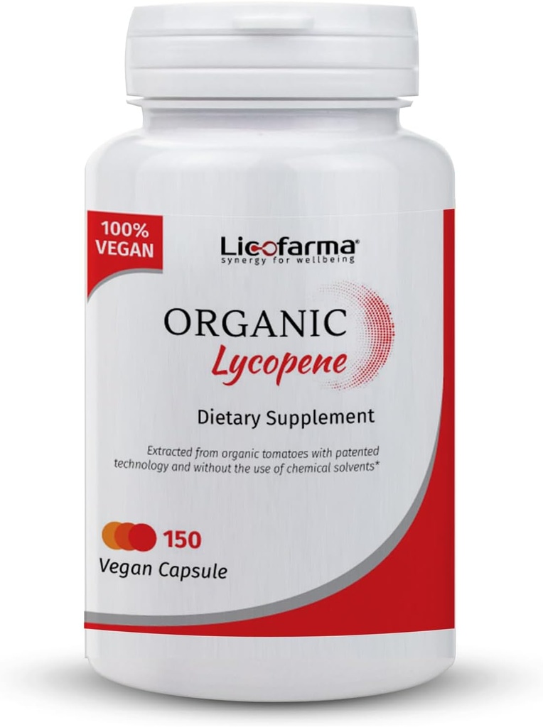 Orgaaniline lükopeen | Antioksüdandi looduslik lisand | orgaanilise lükopeeniga tomatist | 150 kapslipakend