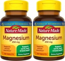 Loodus Made Magneesiumoksiid 250 mg, toidulisand lihaste, südame, luude ja närvide tervise toetamiseks, 100 tabletti, 100 päeva pakkumine (2. pakend)