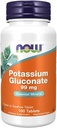 Nüüd toidud Kaaliumglükonaat, 100 CT