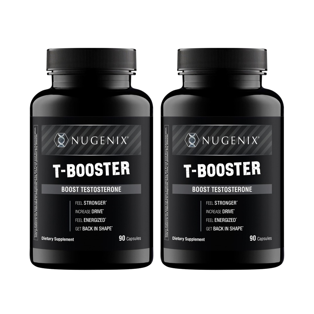 Nugenix T Boost - tasuta testosterooni Booster Supplement meestele, 180 Count
