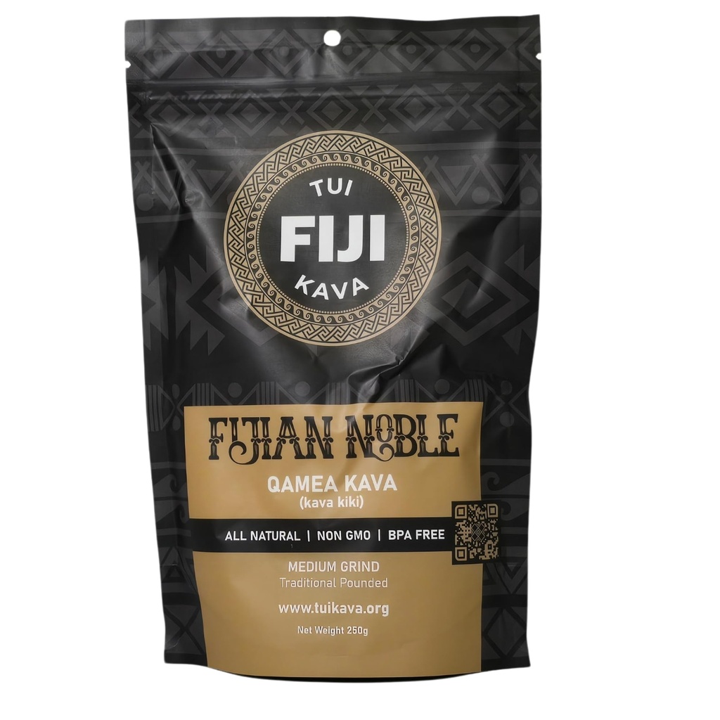 TUI KAVA PREMIUM WELLNESS KAVA -TRADITIONAL Fijian Noble Pounded Medium Grind 250g (8,8oz) - TRIAL SUURUS | Väga head päevakava | Kõik looduslikud lõdvestused | Suurenda fookust | Mood/Sleep Support | Stress Relief | STRAINER BAG VAJALIK.