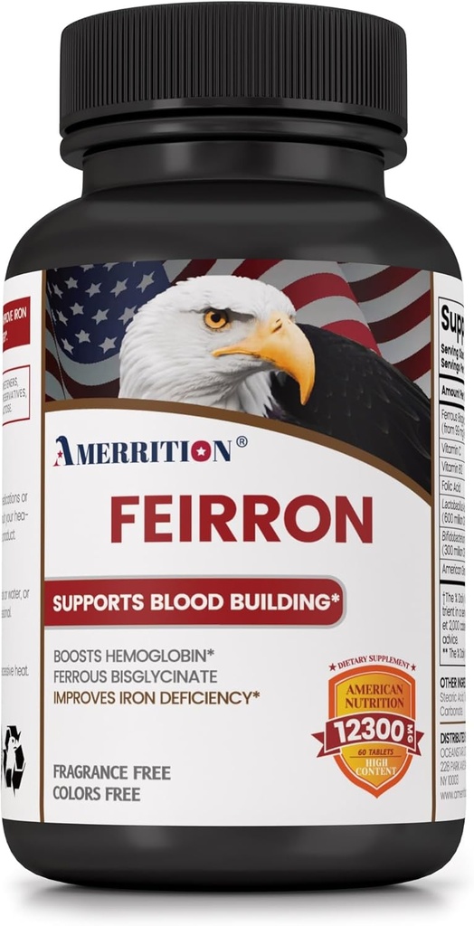 Feirron Tablett, Toeta vere hoone - 60 Count