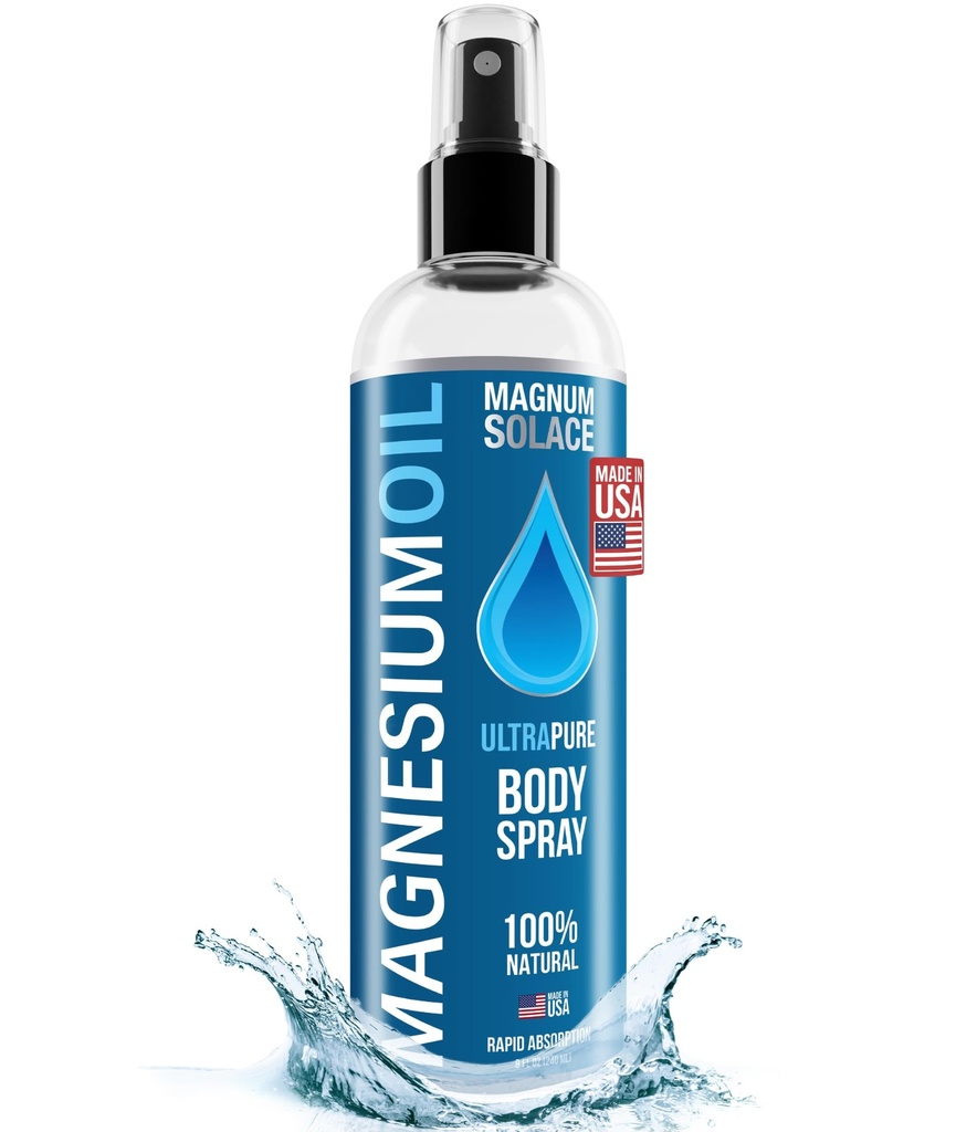 Puhas magneesiumiõli pihustamine - 100% looduslik magneesiumi pihustamine - merest