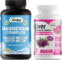 Maksa puhastamine Detox & Remont valem - piimaohakas, Berberine, ingveri pluss magneesium parema une ja lihaste funktsiooni jaoks