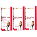 Dr Stephanie's Mealtime Carb & Sugar Blocker - Vähendage seeditavaid süsivesikuid, suhkruid ja kaloreid, stimuleeriva tasuta (3 Pack)