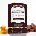 Parem Alt Chocolate Shilajit Honey Sticks 75% Fulvic Acid & 85+ Trace Minerals Chocolate-infundeeritud toores Honey Himalayan Shilajit Energy Booster 30 Sticks Natural Stamina & Endurance Support