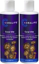Coralife Saltwater Fish Tanki akvaarium Korall-Vite Vedel Essentsiaalne Vitamiin ja Trace Mineral Supplement for Reef Aquariums, 8 oz (2. pakk)