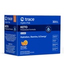 Trace Minerals Hydro Pak Keto - Elektrolüütide täiendamise Joogi Segu - 1000 mg Kaalium Plus 70 Toetab Energiat, Püsivust Ja Hüdreerimist - Oranž Maitse - 30 Servingut
