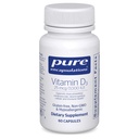Puhas kapseldamine Vitamiin D3 25 mcg (1 000 RÜ) - täiendus luu, liigese, rinna, südame, käärsoole ja immuunsüsteemi tervise toetamiseks - Premium D-vitamiiniga - 60 kapslit