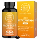 Astaksantiini täiendus 12mg | Taimne antioksüdant naha hüdratsiooniks, elastsuseks ja kiirgavaks kuma | vetikaekstraktist | Mitte-GMO, vegan, valmistatud USAs | 2 kuu pakkumine, 60 Softgels
