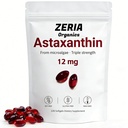 Astaksantiin 12mg, looduslik astaksantiin täiendab vetikaid, 120 softgeeli 4-kuuline pakkumine