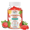 Astaksantiin 12 mg toidulisandid Gummies: Antioksüdant täiendada toetada silma, naha, liigeste ja immuunsüsteemi Tervis Non-GMO & Gluteenivaba (60 Gummies)