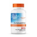 Arsti parim astaksantiini Vegani lisand 6 mg - naha elastsus ja antioksüdandi tugi meestele ja naistele, ekstrakt Haematococcus Pluvialis mikrovetikad, Non GMO, Gluteenivaba - 90 Veggie Softgels