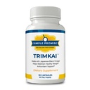 Lihtne lubadus TrimKai - Jaapani musta äädika kapslid ainevahetuse toetamiseks - astaksantiiniga 12mg, merevetikad ja must pipar ekstrakt - taimepõhine valem - 30 kapslit