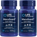 Life Extension MacuGuard Ocular Support koos safrani ja astaksantiiniga - silmade tervise toidulisand tervisliku nägemise jaoks - luteiini, zeaksantiini, meso-zeaksantiini - gluteenivaba, mitte-GMO - 60 pehmegeeliga