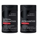 Sport Research® Eye Support - 20mg Lutein + 4mg Zeaxanthin valmistatud Lute-Gen® ja 6mg astaksantiini täiendada Islandi Astalif (120 Softgels igaüks)