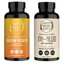 Happy Tervislik Hippie Rõõm Täidetud Safran Mood Support Supplement & Glow jaoks Astaksathin Supplement