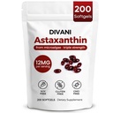 Divani astaksantiin, looduslik astaksantiin, mitte-GMO, gluteenivaba, sojavaba, igapäevane silm, nahatoetus (1)